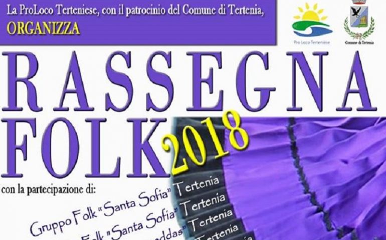 Tertenia, prevista per sabato 28 luglio la Rassegna Folk 2018