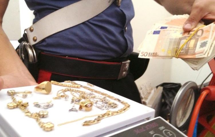 “Compro Oro”: giustizia e sicurezza, controlli da parte dei Carabinieri