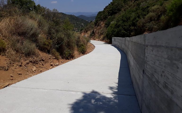 Ilbono, proseguono i lavori sulla strada comunale SS 198 / Murtulegu