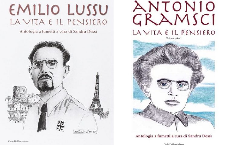 Bari Sardo, domenica 26 appuntamento al chiaro di luna con Gramsci e Lussu a fumetti