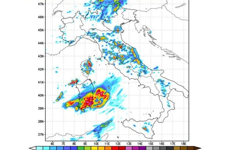 Meteo. Sardegna apri l’ombrello, da questo pomeriggio pioggia e abbassamento temperature