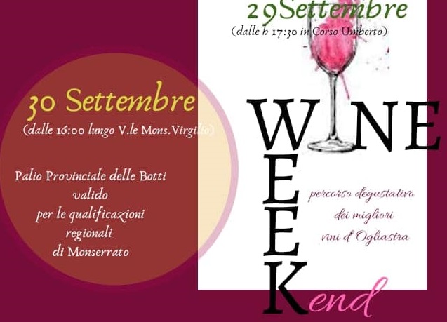 Tortolì WINE WEEK : nella cittadina ogliastrina si brinda alle eccellenze del territorio