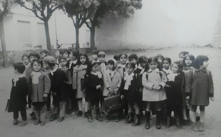 Come eravamo. Anni ’60, alunni della scuola elementare dell’Istituto Demurtas di Jerzu