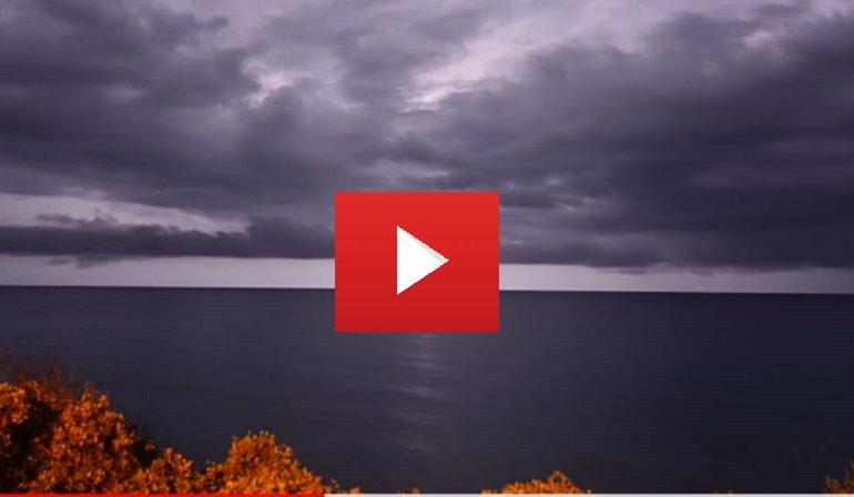 Estati (turbolente) ogliastrine: la tempesta di settembre nel video di Cristian Mascia