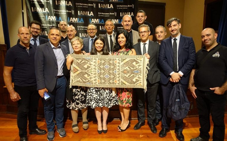 La Sardegna a Los Angeles. Virginia Mura ambasciatrice del patrimonio culturale sardo all’Italian Heritage Day