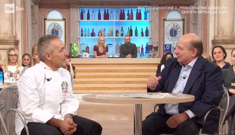 L’ogliastrino Pietro Catzola, cuoco dei Presidenti della Repubblica, viene intervistato durante il programma “I Fatti Vostri” su Rai 2