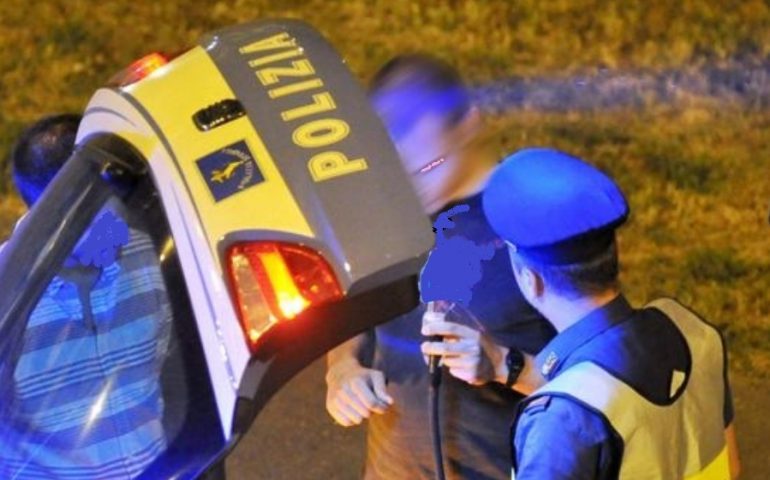 Guida in stato di ebbrezza, nel weekend a Nuoro 73 le persone controllate dalla Polizia