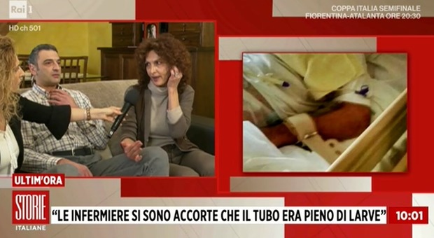 Anziano tenuto legato al letto con larve nei tubi. La denuncia dei figli: «Morto per negligenze igieniche»