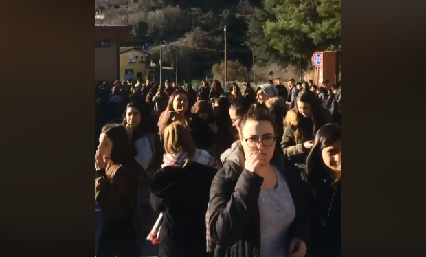 Studenti accanto ai pastori sardi: la protesta stamane anche al liceo L. Da Vinci di Lanusei