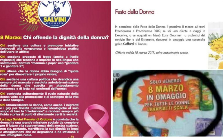 Una caramella per la festa della donna? Calma e gesso, non offendetevi, non è come sembra