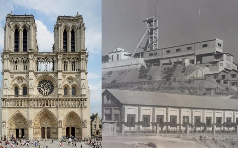 Lo sapevate? Veniva da Montevecchio il piombo del tetto di Notre-Dame