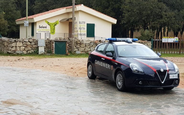 Lanusei, scavi archeologici clandestini in un sito nuragico del Bosco Selene. Intervengono i Carabinieri