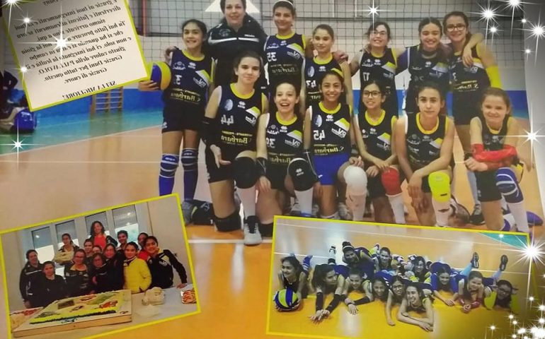 Villagrande, pallavolo: l’under 13 dice addio alla finale regionale ma con il sorriso: “Siamo una Squadra”