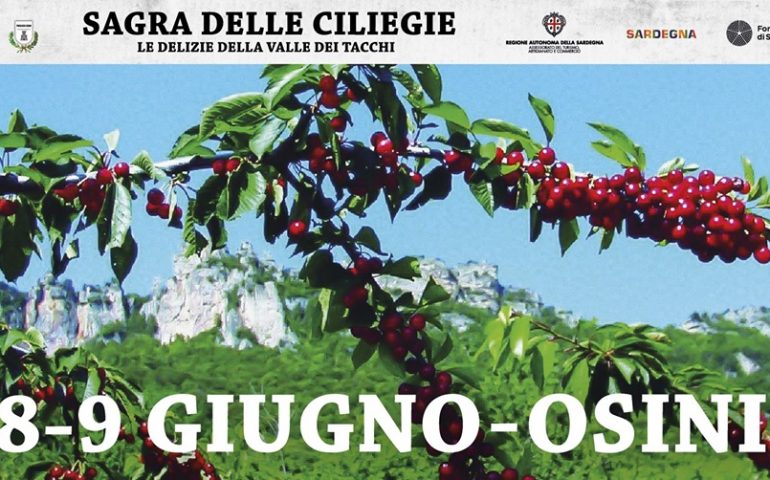 Osini, il weekend 8/9 giugno sarà dedicato a Sua Maestà la ciliegia