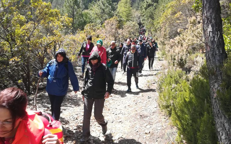 Camminatura, va in archivio come un successo l’edizione 2019. A Lanusei 250 persone nonostante il freddo