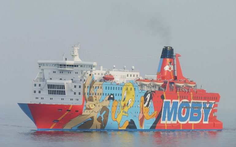 Passeggero del traghetto Moby Civitavecchia-Cagliari disperso in mare