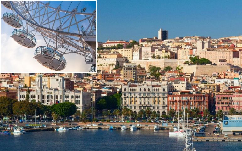 Cagliari, ruota panoramica al porto, si fa sul serio: pubblicato il bando, sarà alta non più di 50 metri