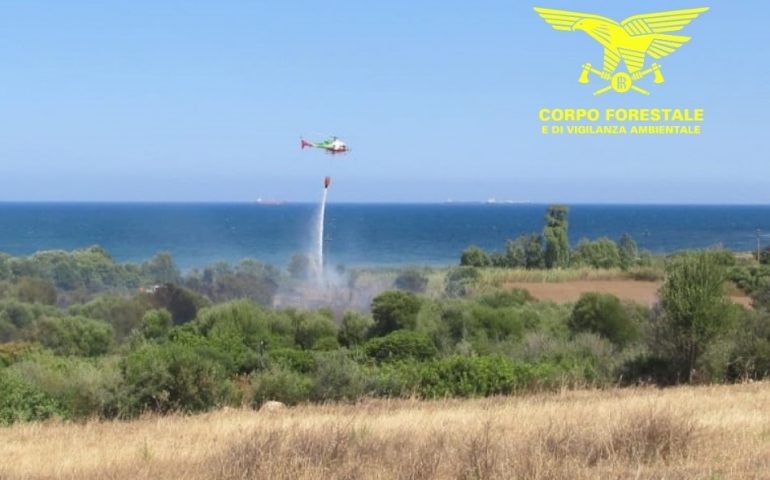 Giornata di incendi sull’Isola: a fuoco anche le campagne di Seui e Nuoro