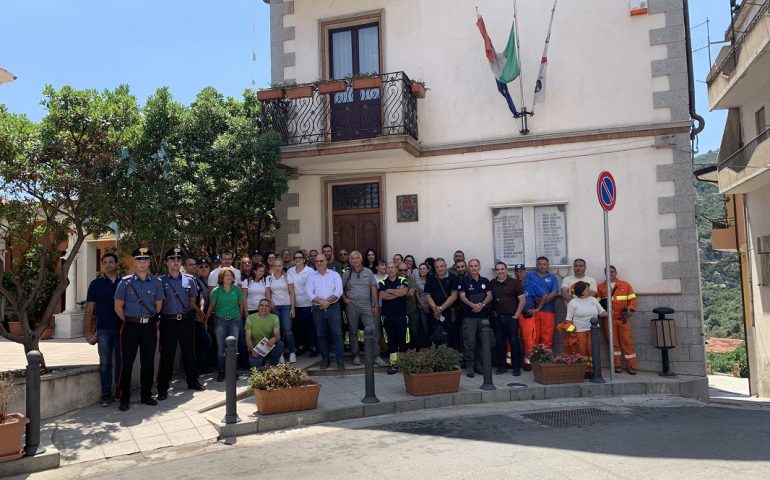 A Talana la Protezione Civile si esercita per il rischio idraulico su scala reale