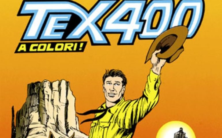 L’ultima copertina di Galep: Tex saluta da Perda de Liana