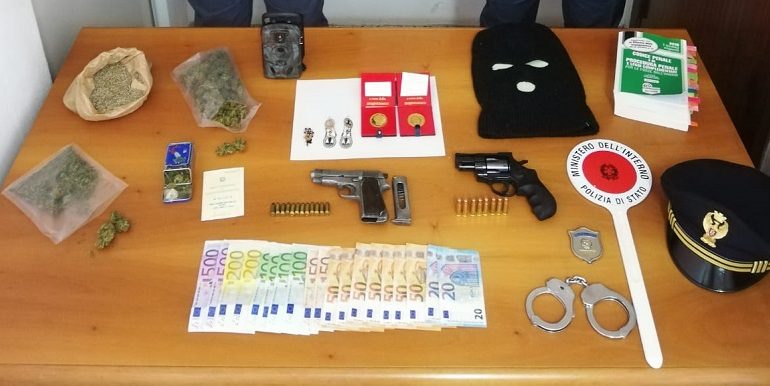 Armi e droga in Ogliastra: arrestato incensurato 28enne