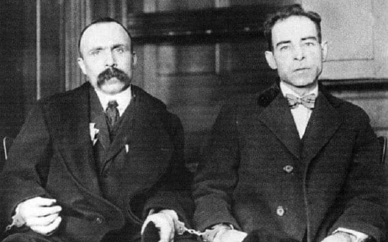 Chi ricorda Sacco e Vanzetti, i due italiani innocenti giustiziati in America? Oggi ricorre l’anniversario della loro morte