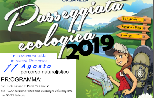 A Talana domani la passeggiata ecologica