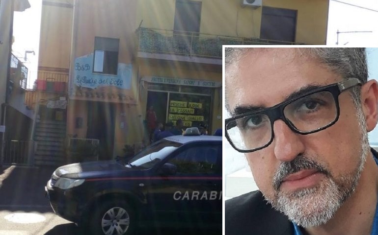 Molotov pronta a esplodere davanti alla casa del Sindaco di Girasole. La solidarietà di Pino Cabras e del M5S