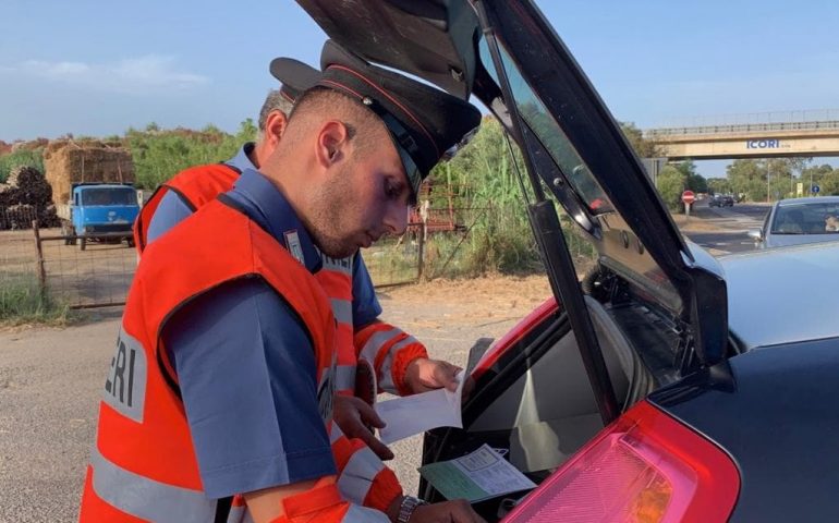 Jerzu, controlli a tappeto per Calici di Stelle. 4 ragazzi nei guai, ubriachi al volante