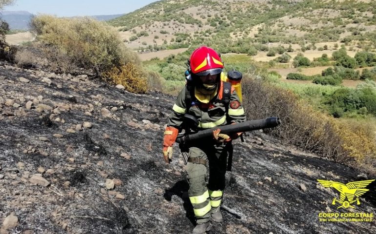 L’Isola brucia, anche oggi giorno di fuoco: fiamme a San Nicolò Gerrei e Burgos