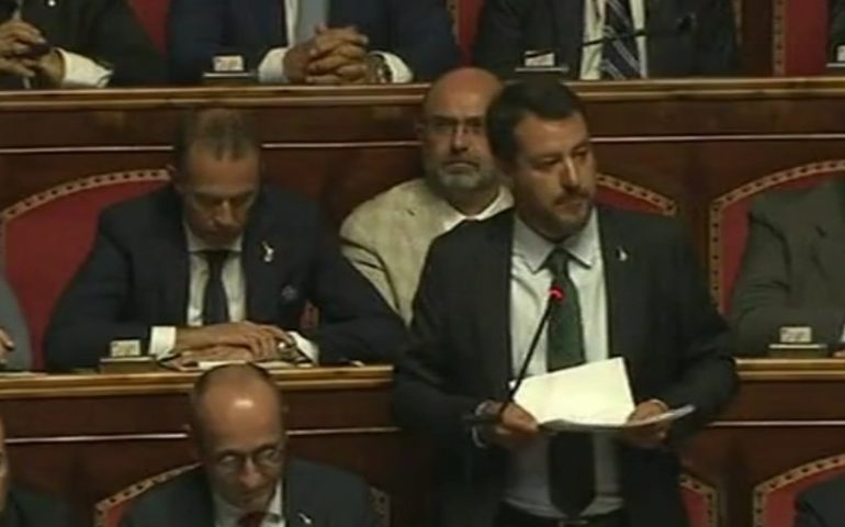 Salvini risponde a Conte: «Rifarei tutto quello che ho fatto »