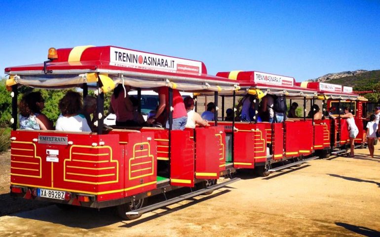 Asinara: incendiato da ignoti il trenino turistico
