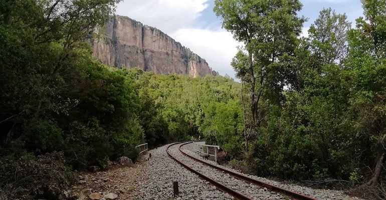 (FOTO) Scorci del tratto bypassato sul tracciato del Trenino Verde Mandas-Arbatax