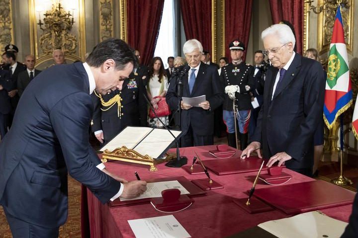 Governo: Giuseppe Conte e i suoi ministri giurano al Quirinale