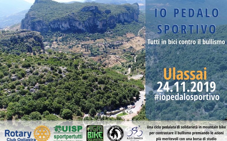 Ulassai, una pedalata di solidarietà contro il bullismo. Borsa di studio per azioni meritevoli