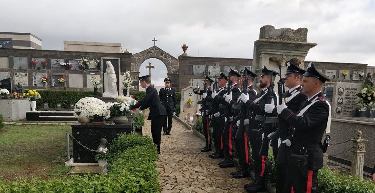 Borore, nel giorno dei defunti l’Arma dei Carabinieri ricorda i propri caduti