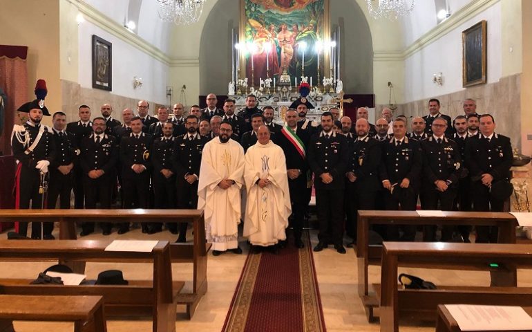 Questa mattina a Jerzu la Cerimonia dell’Arma dei Carabinieri per la “Virgo Fidelis”