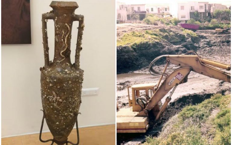 Stintino, anonimo consegna un’anfora romana al Museo della Tonnara