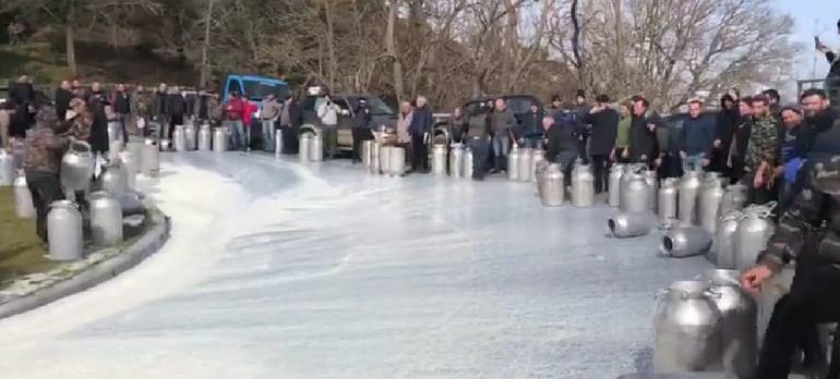 Protesta del latte: 250 i pastori indagati per le manifestazioni dello scorso febbraio