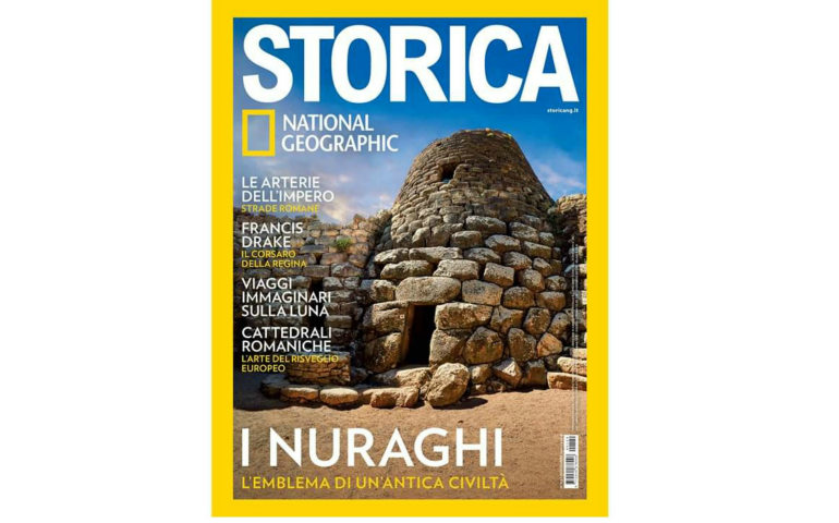 È tutta per il nuraghe la copertina di novembre di Storica National Geographic