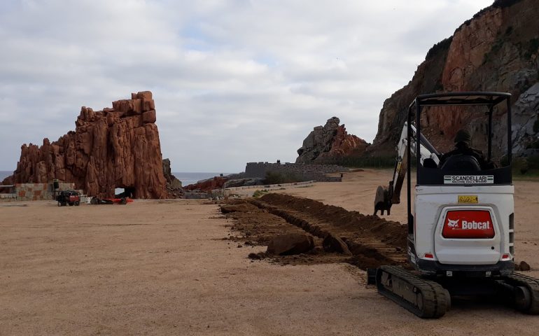 Buone nuove da Arbatax: al via i lavori per l’illuminazione delle Rocce Rosse