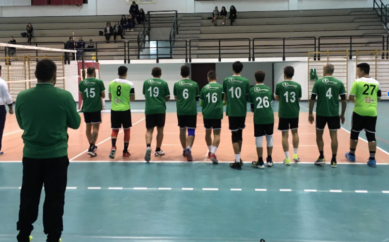 Pallavolo, sabato gli aironi liquidano il Mogoro con un netto 3-0 e passano in testa alla classifica della Serie D