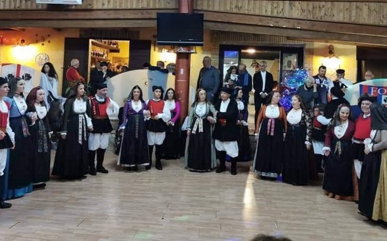 Il gruppo Folk S. Anna di Tortolì ospite a Pescara al circolo dei Sardi di Abruzzo e Molise