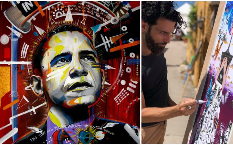Lo sapevate? Il ritratto di Obama dipinto da Giorgo Casu fa parte della Collezione Permanente della Casa Bianca