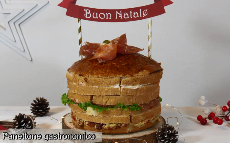 (VIDEO) Le ricette dei lettori. Il panettone gastronomico natalizio di Patrizia Frau