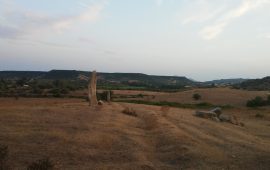 Menhir presenti nella zona di Perda Longa a Tortolì.