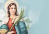 Immagine della martire siracusana Santa Lucia.