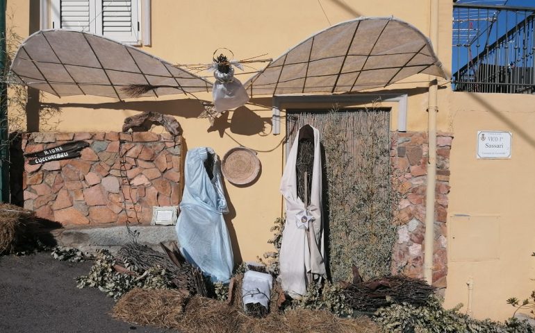 Le foto dei lettori. A Loceri un presepe ispirato a Leonardo da Vinci