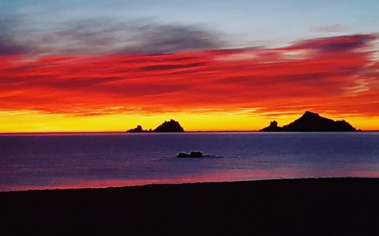 Le foto dei lettori. Il sole sorge su Tancau…ed è uno spettacolo