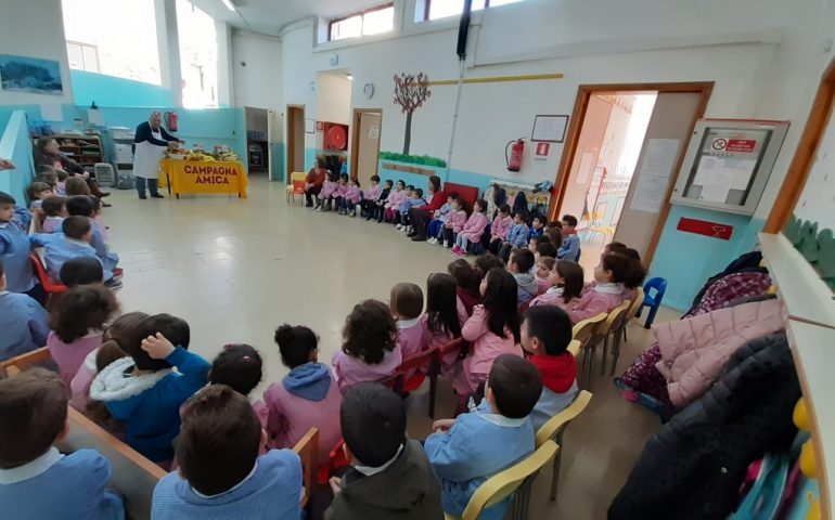 Coldiretti Nuoro Ogliastra. Bambini a lezione di stagionalità